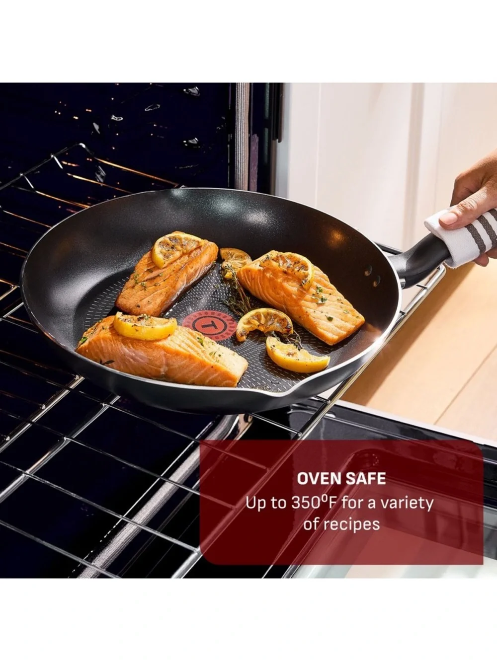 T-Fal Simply Cook 5qt Nonstick Saute Pan with Lid Black
